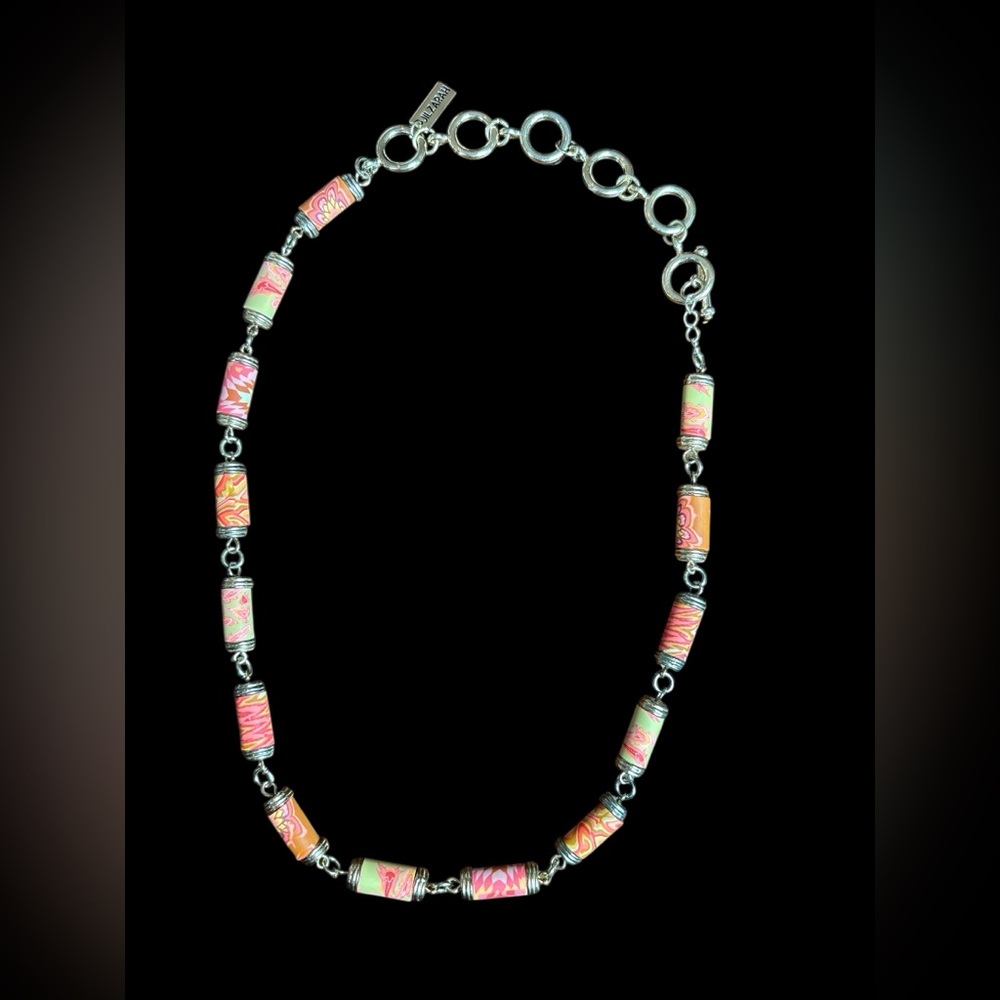 Jilzarah Petite Clay Bead Necklace